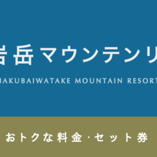 白馬　岩岳エリア　宿泊優待券 白馬岩岳マウンテンリゾート 入場料半額(ゴンドラリフト) 株主優待券3