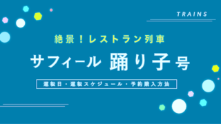 【レストラン列車】「サフィール踊り子号」の運転日・料金・予約方法・おすすめ旅行プラン